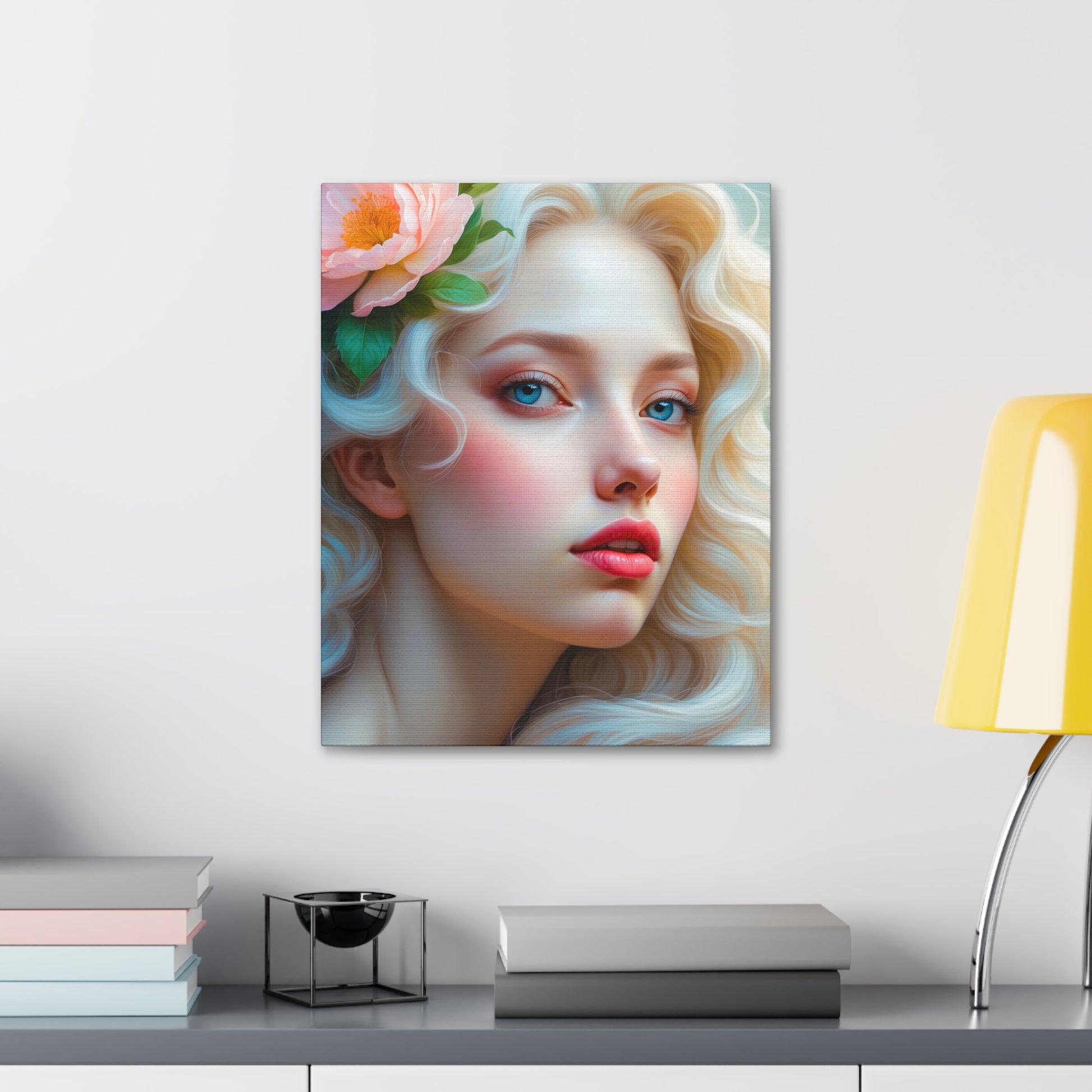 Serene Floral Canvas Art | Botanical Wall Decor