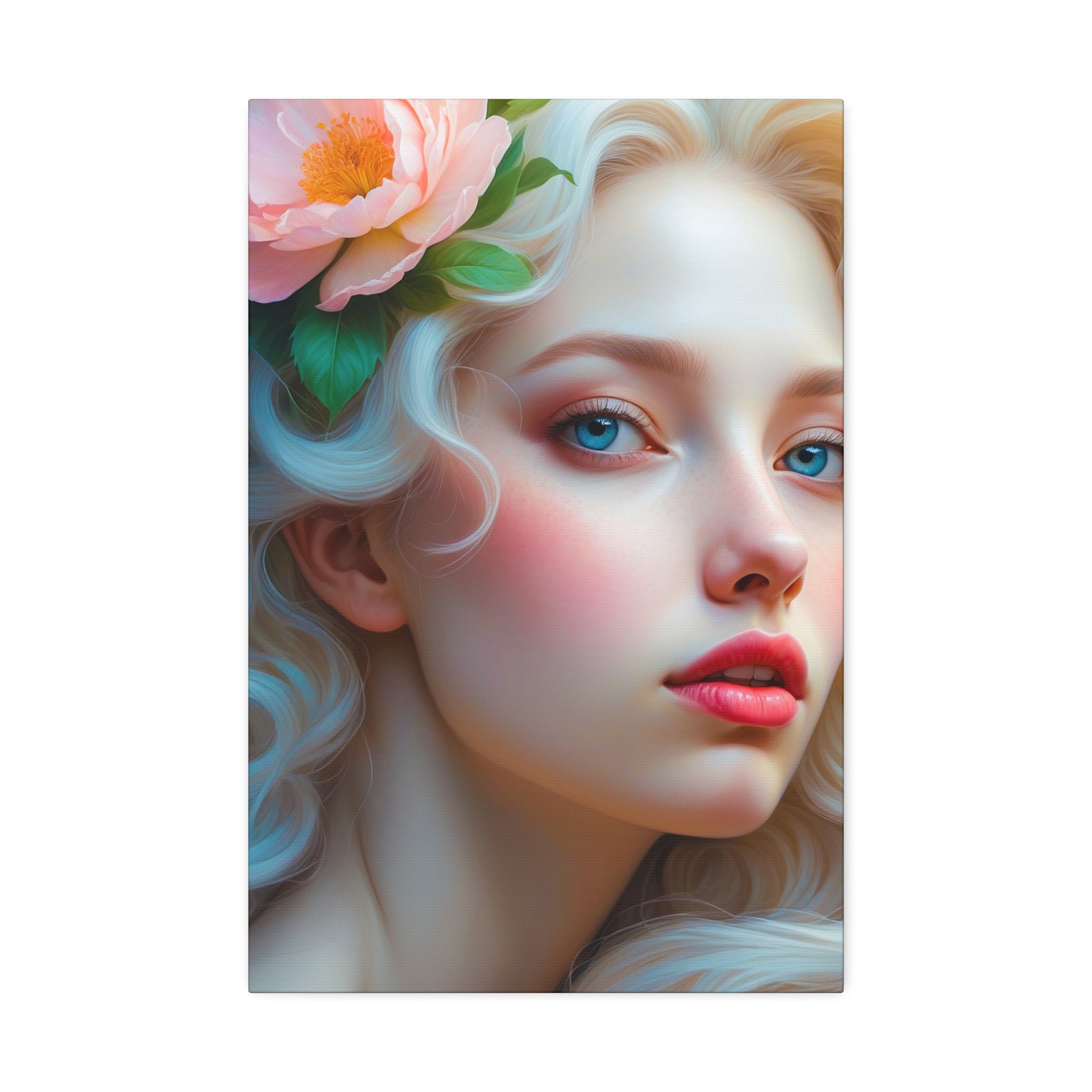Serene Floral Canvas Art | Botanical Wall Decor