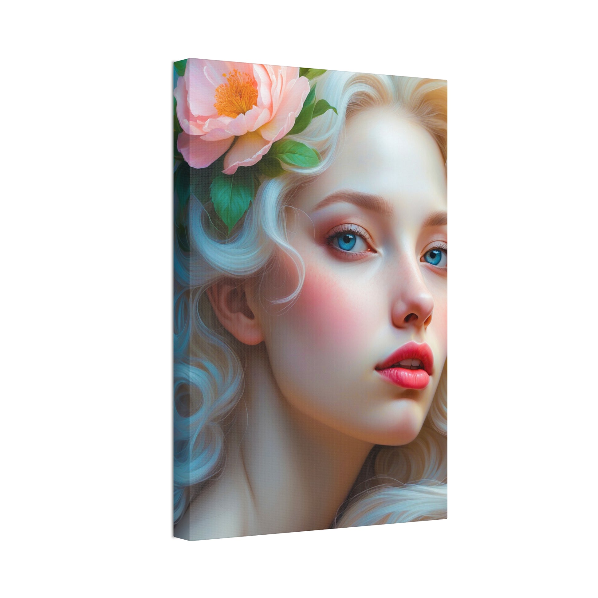 Serene Floral Canvas Art | Botanical Wall Decor