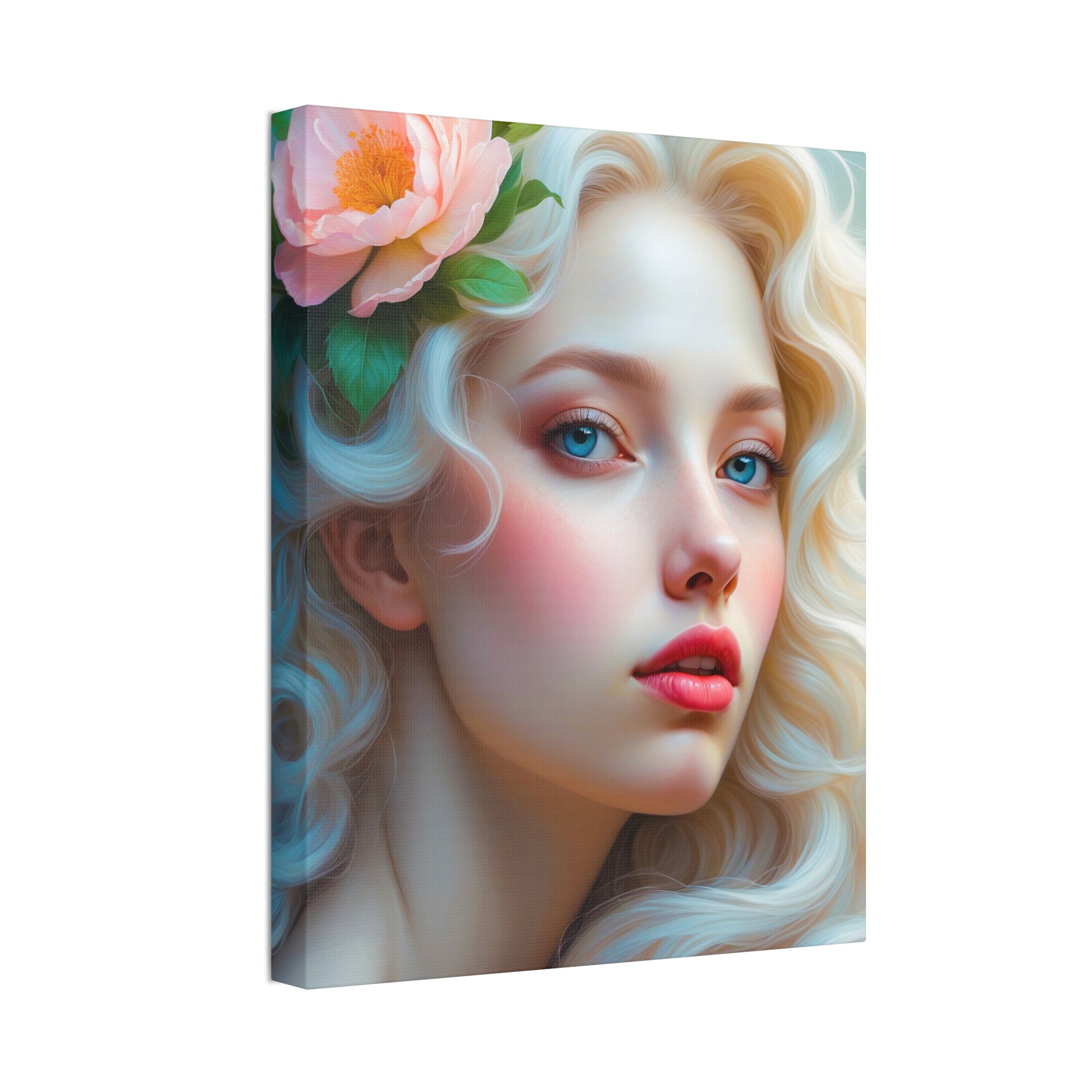 Serene Floral Canvas Art | Botanical Wall Decor