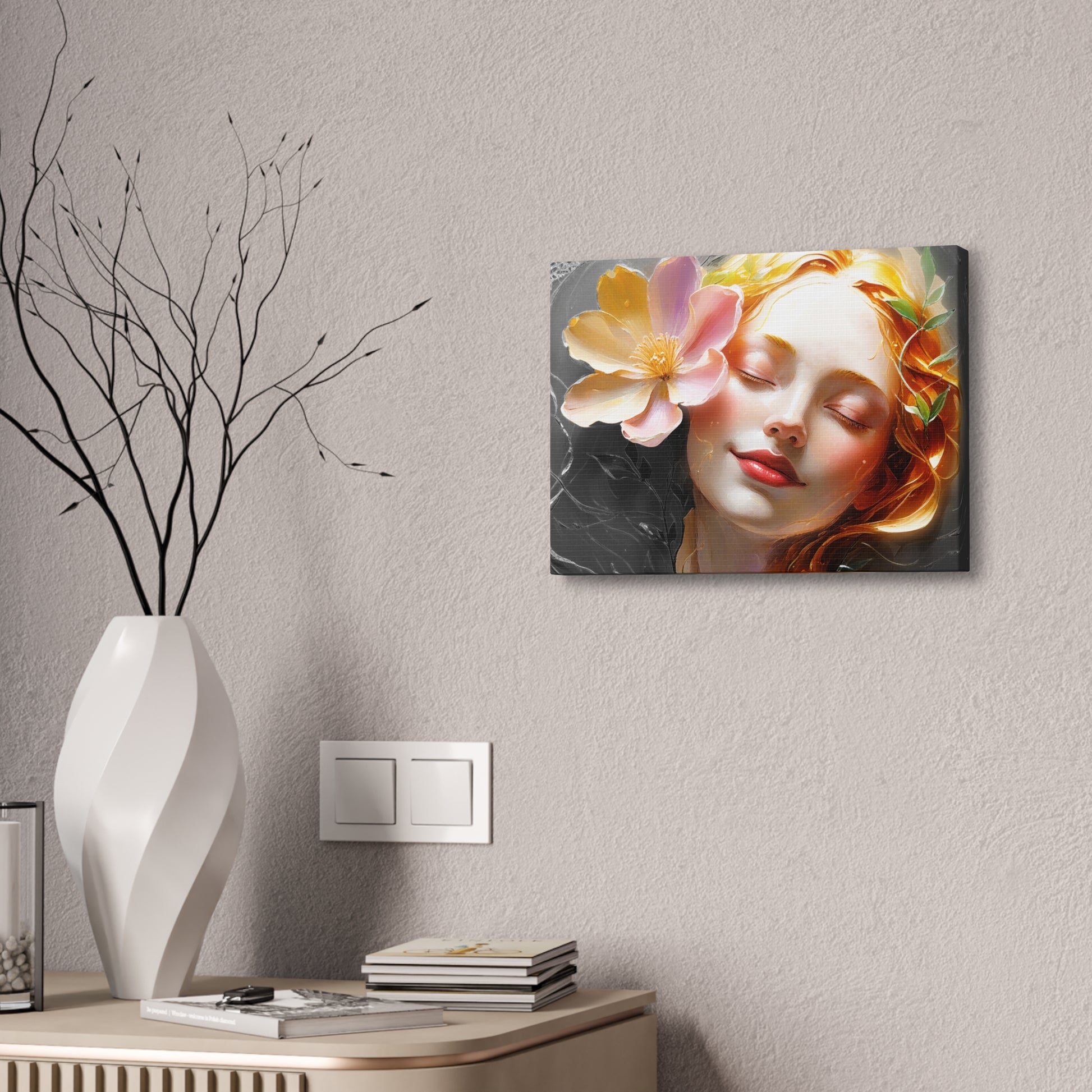Serene Floral Canvas Art | Botanical Wall Decor