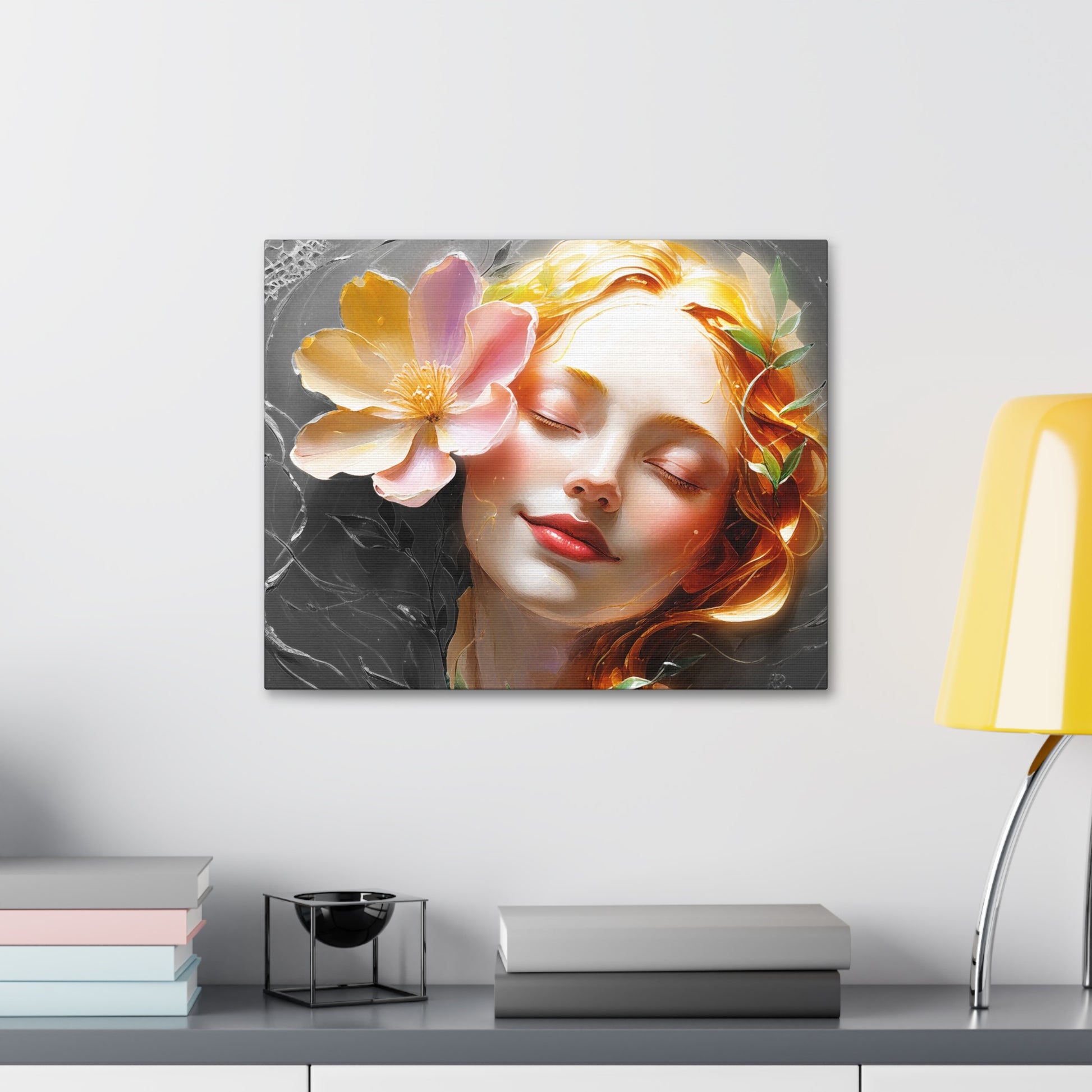 Serene Floral Canvas Art | Botanical Wall Decor