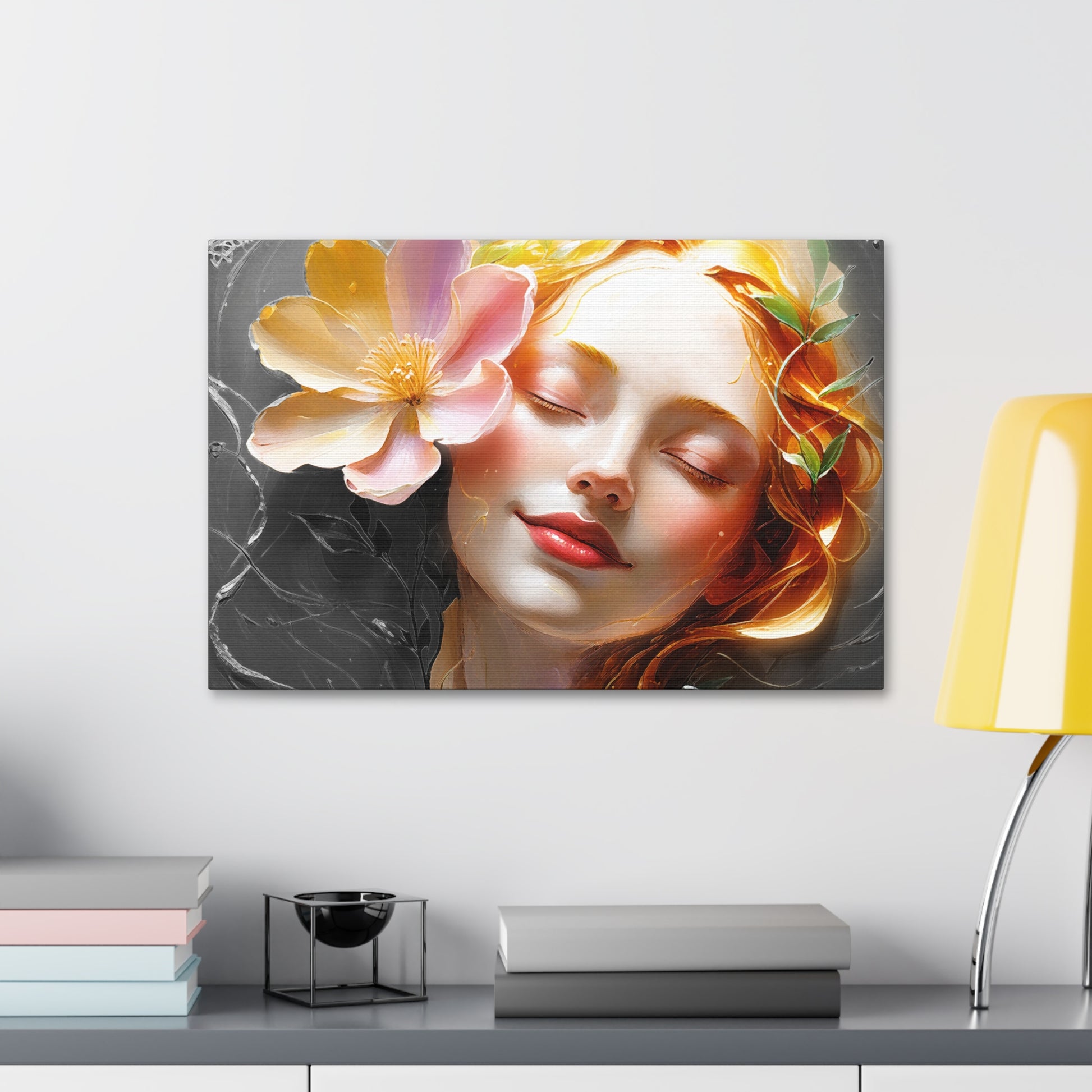 Serene Floral Canvas Art | Botanical Wall Decor