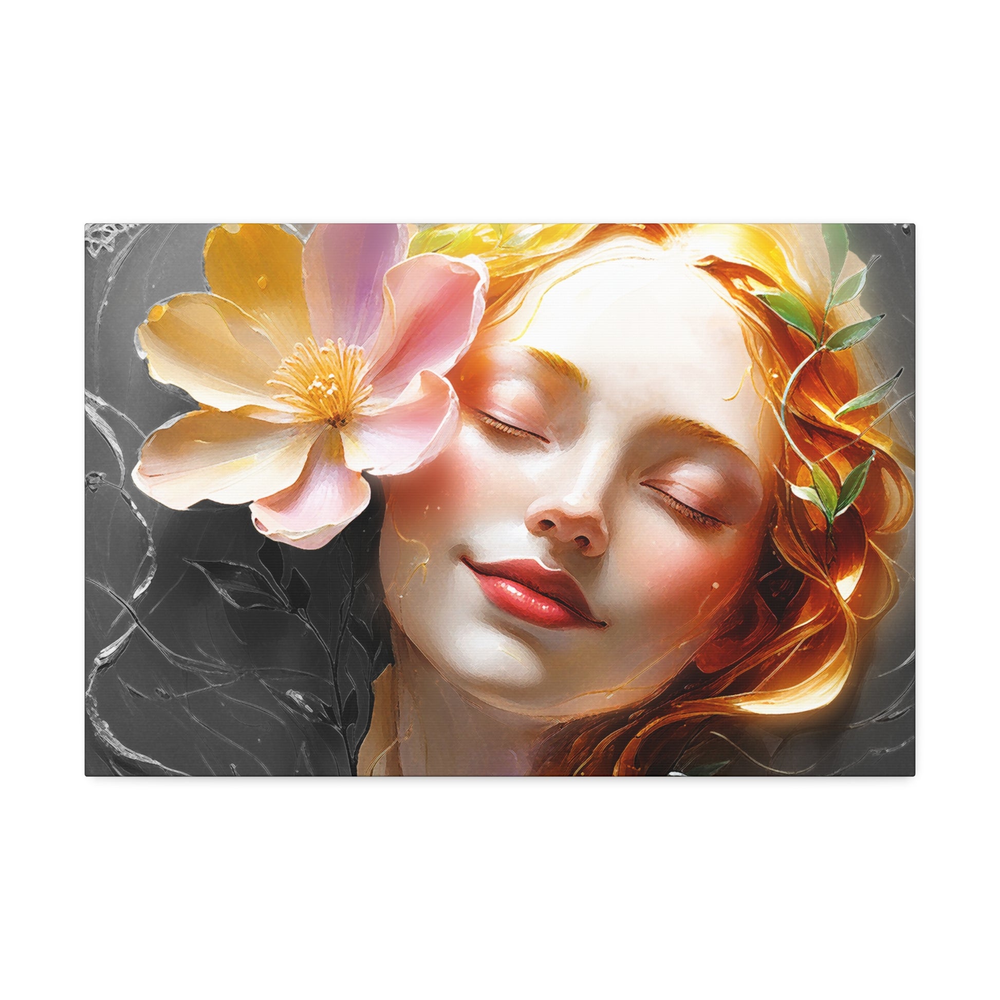 Serene Floral Canvas Art | Botanical Wall Decor
