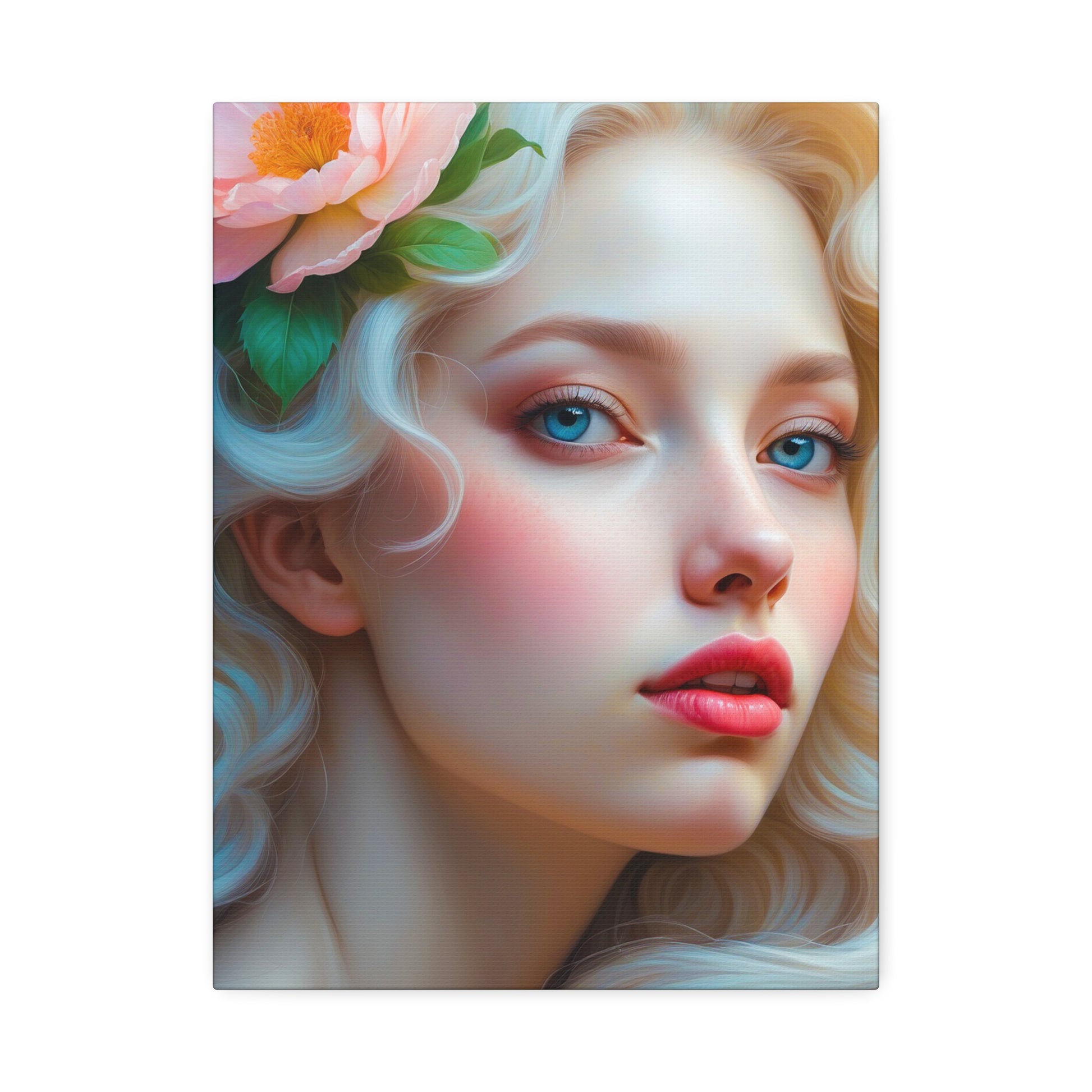 Serene Floral Canvas Art | Botanical Wall Decor