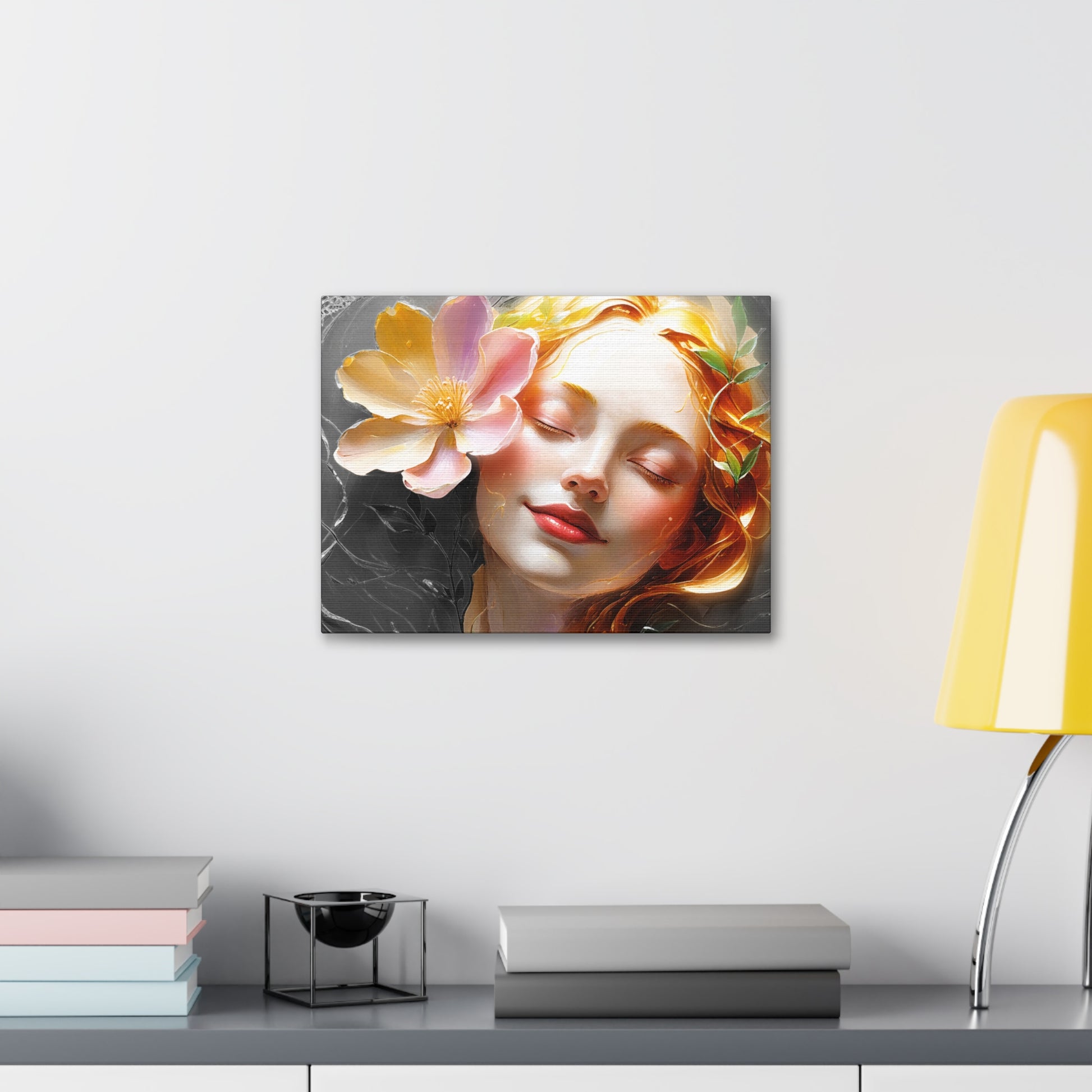 Serene Floral Canvas Art | Botanical Wall Decor