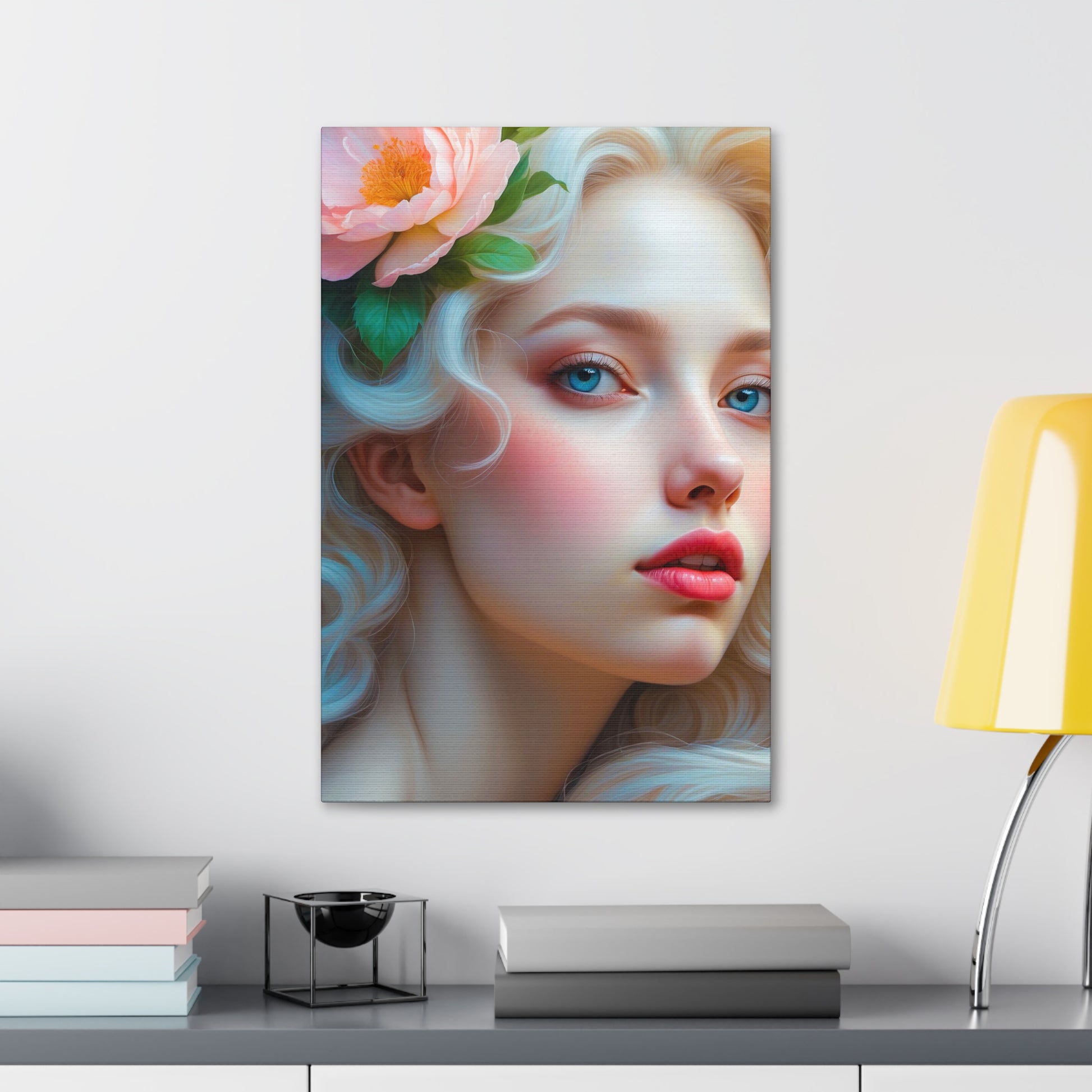 Serene Floral Canvas Art | Botanical Wall Decor