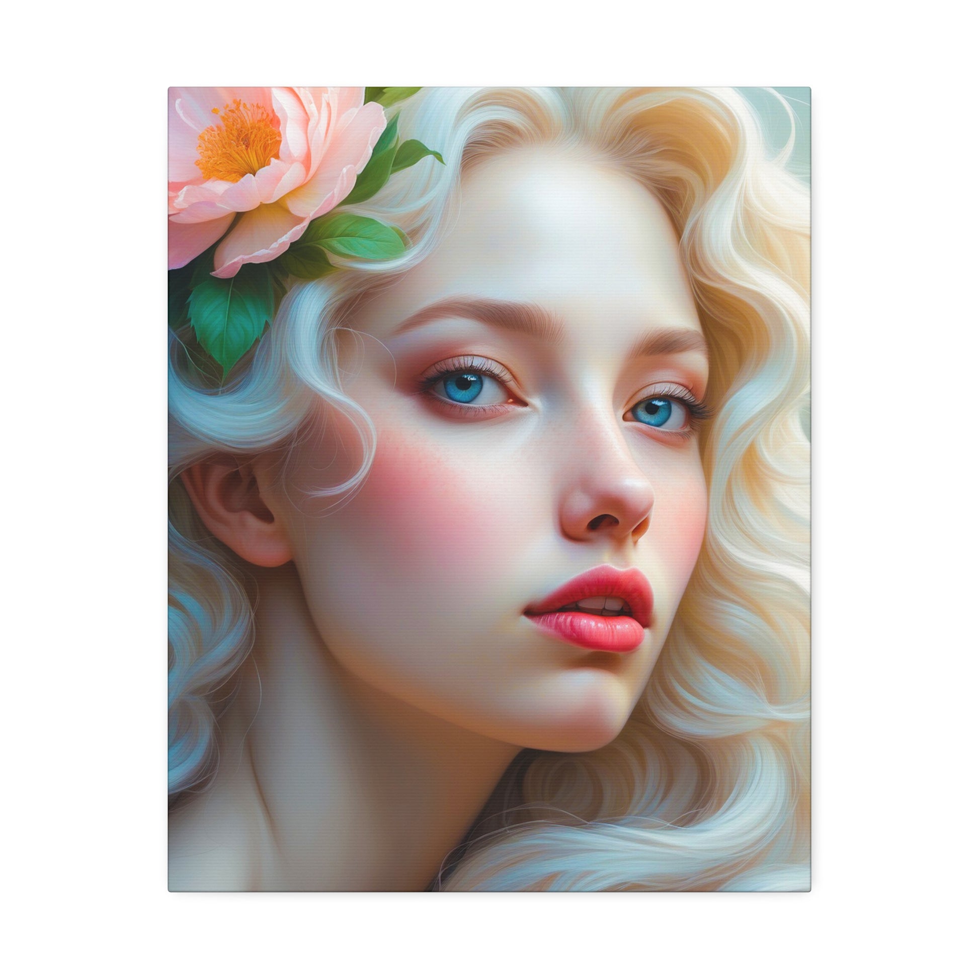 Serene Floral Canvas Art | Botanical Wall Decor