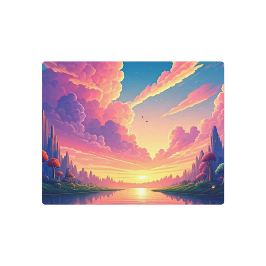 Metal Art Sign | Vibrant Landscape Wall Decor