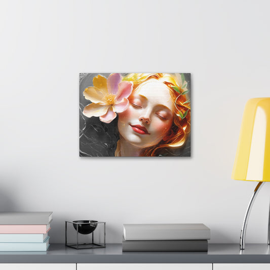 Serene Floral Canvas Art | Botanical Wall Decor