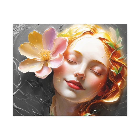 Serene Floral Canvas Art | Botanical Wall Decor