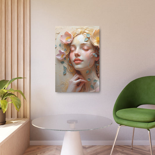 Metal Art Sign | Vibrant Landscape Wall Decor